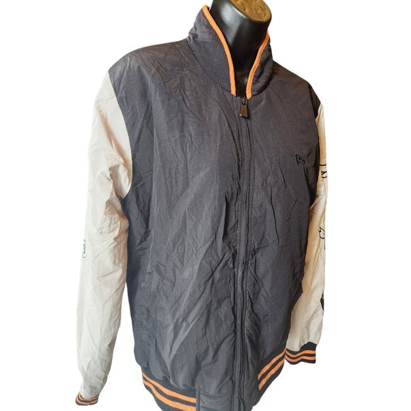 New Era NBA East West Coast Varsity Jacket Small Bomber Lakers Bulls Celtics - Picture 9 of 16